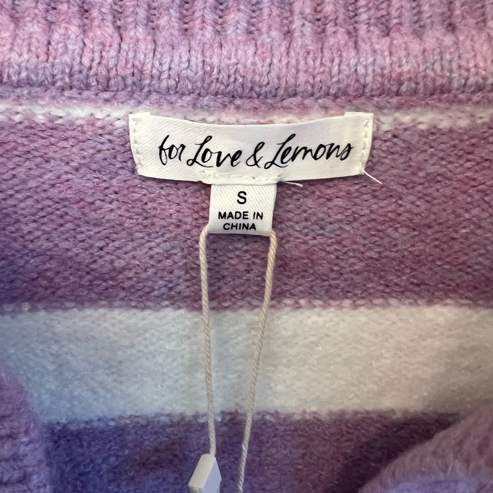 🌟For Love & Lemons Crop Sweater🌟 - Picture 8 of 12